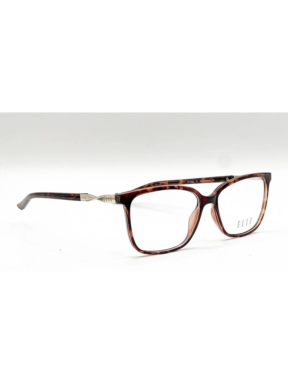 Elle EL13419 TT Tortoise Rectangle Authentic Eyeglass Frames 54-15-135